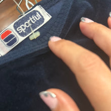 Load image into Gallery viewer, Felpa Sportful in ciniglia blu 80s