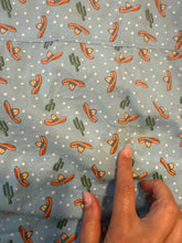 Load image into Gallery viewer, Camicia Prada color azzurra con stampa sombrero e cactus s/s 2016