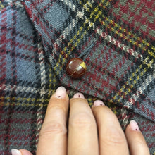 Load image into Gallery viewer, Giacca in check carta da zucchero e rosso primi 70s