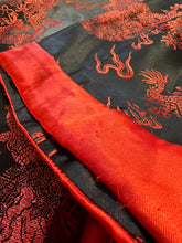 Load image into Gallery viewer, Vestaglia Reversibile Vintage Stile Cinese con Motivo Drago