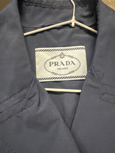 Load image into Gallery viewer, Trench Prada blu Y2K