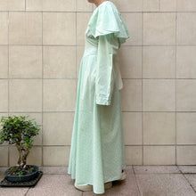 Load image into Gallery viewer, Slip Dress sartoriale latte menta 50s/60s