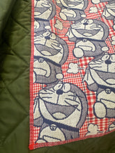 Load image into Gallery viewer, Giacca da cavallerizza trapuntata 80s con toppa Doraemon kawaii