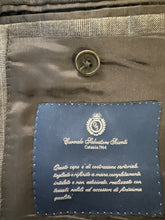 Load image into Gallery viewer, Completo sartoriale e rifinito a mano check grigio