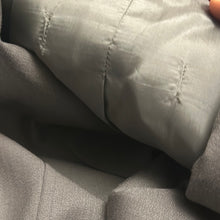 Load image into Gallery viewer, Spezzato giacca e gonna color grigio salvia 90s