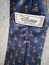 Load image into Gallery viewer, Pluto Disney – Cravatta vintage in seta anni ‘90