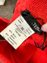 Load image into Gallery viewer, Gonna Tessa Brasier rosso corallo a balze