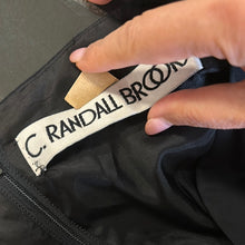 Load image into Gallery viewer, Abito C. Randall Brooks nero 80s