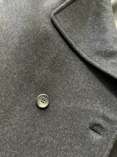 Load image into Gallery viewer, Cappotto color grigio scuro lana/cachmere 90s