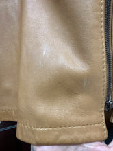 Load image into Gallery viewer, Giacca in pelle La Matta – Caramello chiaro, anni ‘90