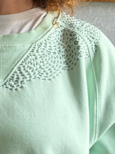 Load image into Gallery viewer, Felpa Carhartt ricamo Sashiko onda pezze unico