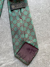 Load image into Gallery viewer, Gucci – Cravatta vintage in seta anni ‘80