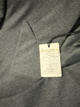 Load image into Gallery viewer, Completo doppiopetto grigio in panno di lana 80s