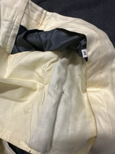 Load image into Gallery viewer, Completo doppiopetto grigio in panno di lana 80s