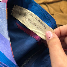 Load image into Gallery viewer, Abito sartoriale in cotone e seta shantung 70s