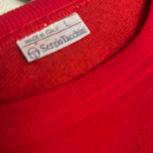 Load image into Gallery viewer, Tuta Sergio Tacchini rossa 80s