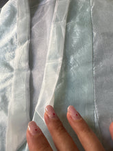 Load image into Gallery viewer, Jeogori coreano anni ’70 azzurro