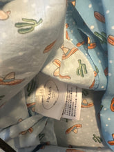 Load image into Gallery viewer, Camicia Prada color azzurra con stampa sombrero e cactus s/s 2016