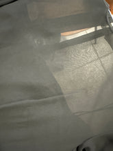 Load image into Gallery viewer, Abito sartoriale in crepe di seta nera fine 60s