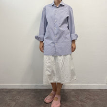 Load image into Gallery viewer, KATAMI — Camicia a righe bianche e blu Borrelli