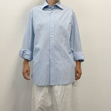 Load image into Gallery viewer, KATAMI — Camicia Celeste Caleffi in Cotone Egiziano
