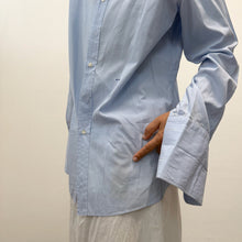 Load image into Gallery viewer, KATAMI — Camicia Celeste Caleffi in Cotone Egiziano