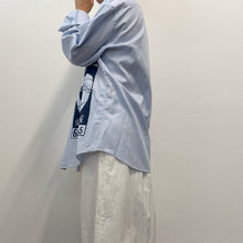 Load image into Gallery viewer, Camicia Menko celeste