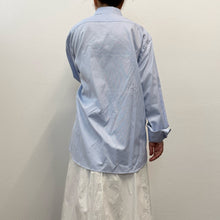 Load image into Gallery viewer, Camicia Menko celeste