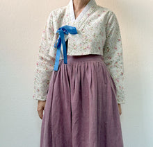 Load image into Gallery viewer, Gonna da lavoro acquistata in Korea color viola vintage