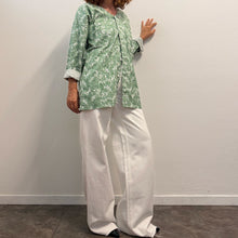 Load image into Gallery viewer, Toraichi – Blusa da lavoro “baseball line” (Made in Japan)