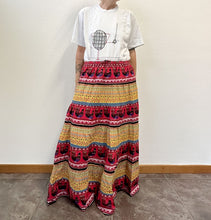Load image into Gallery viewer, Maxi gonna Made in India multicolor 90s