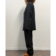 Load image into Gallery viewer, Completo Nero Gessato 90s – Tg 50