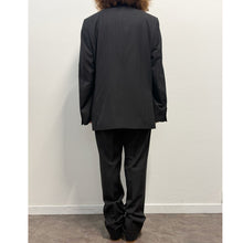 Load image into Gallery viewer, Completo Nero Gessato 90s – Tg 50