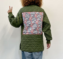 Load image into Gallery viewer, Giacca da cavallerizza trapuntata 80s con toppa Doraemon kawaii