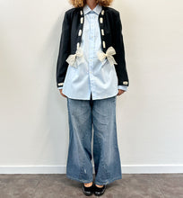 Load image into Gallery viewer, Blazer Bows Cheap and Chic by Franco Moschino nero 90s