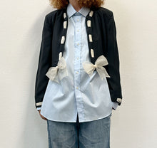Load image into Gallery viewer, Blazer Bows Cheap and Chic by Franco Moschino nero 90s