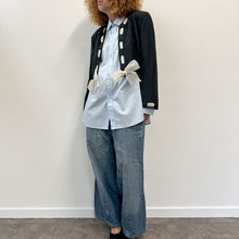 Load image into Gallery viewer, Blazer Bows Cheap and Chic by Franco Moschino nero 90s