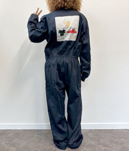 Load image into Gallery viewer, Jumpsuit blu notte MA Kawaii " Il vuoto crea la forma "