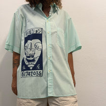 Load image into Gallery viewer, Camicia menko latte e menta