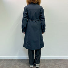 Load image into Gallery viewer, Trench blu 70s