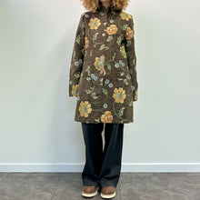 Load image into Gallery viewer, Trench Tadashi Shoji in jacquard Y2K