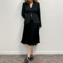 Load image into Gallery viewer, Completo Max Mara nero Y2K