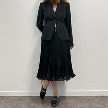 Load image into Gallery viewer, Completo Max Mara nero Y2K
