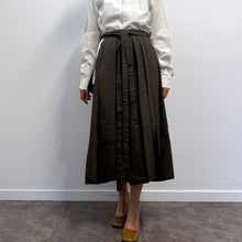 Load image into Gallery viewer, Hakama Vintage Tradizionale Giapponese Sendai-hira – Seta Ki-tsumugi