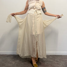 Load image into Gallery viewer, Abito Chemisier Lungo Balossa Maxi Camicia Trasformabile con Gonna Velata