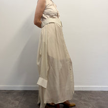 Load image into Gallery viewer, Abito Chemisier Lungo Balossa Maxi Camicia Trasformabile con Gonna Velata