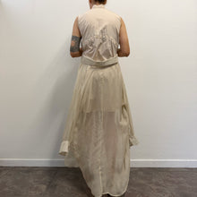 Load image into Gallery viewer, Abito Chemisier Lungo Balossa Maxi Camicia Trasformabile con Gonna Velata