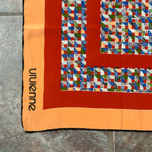 Load image into Gallery viewer, Foulard Vintage Vivienne – Anni ’70 – Crepe di Seta