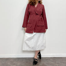 Load image into Gallery viewer, Giacca Daniela Vecchi color Bordeaux