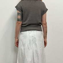 Load image into Gallery viewer, Gonna bianca Y2K